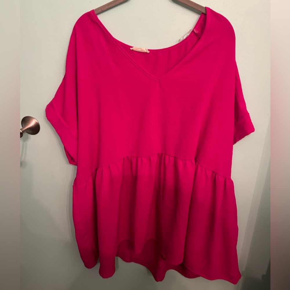 Entro Hot Pink Top